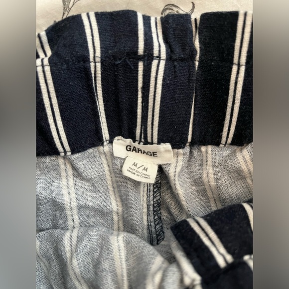 Garage Paper bag Shorts with Tie - Picture 3 of 4